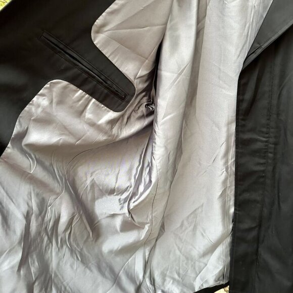 Men's Sz 48 Calvin Klein Windbreaker Classic Zip Up Coat,Jacket,Raincoat,Casual - Picture 7 of 9